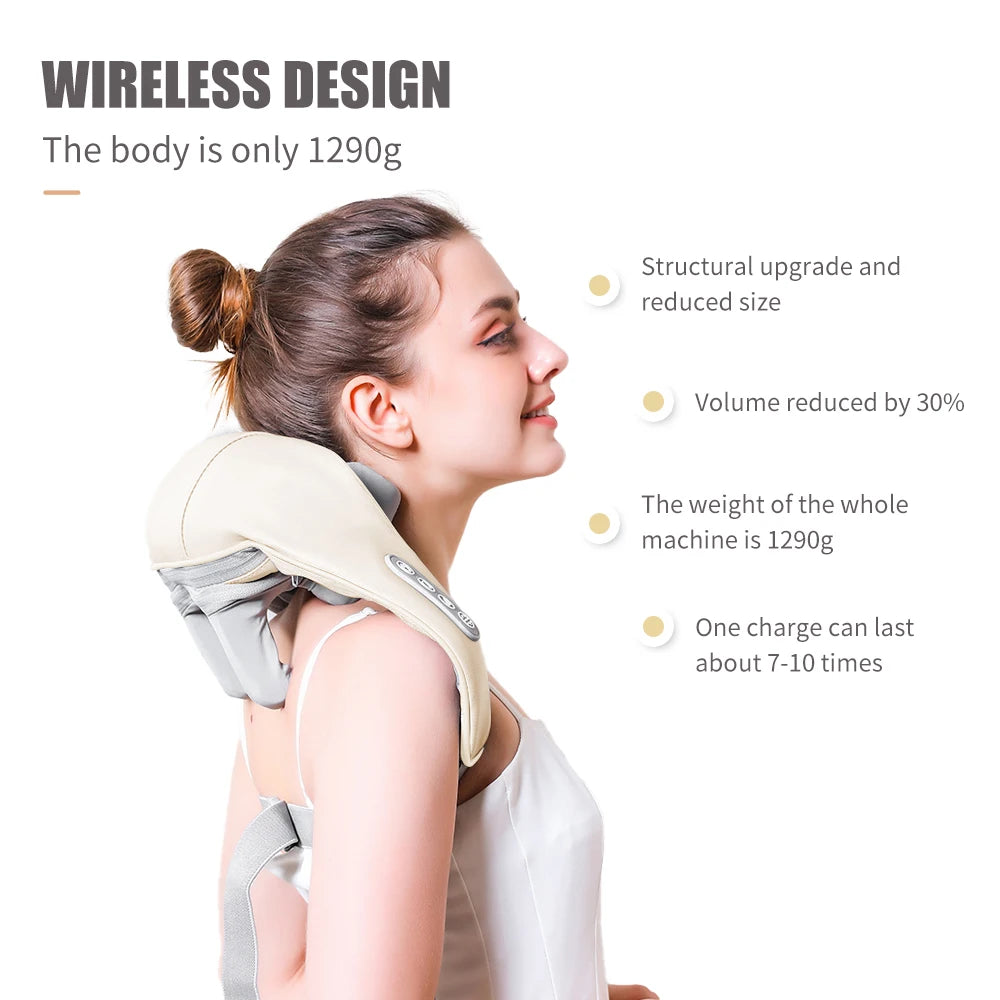 Electric Neck And Back Massager