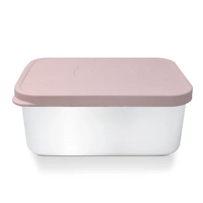 Stainless Steel Lunch Box Environmentally Friendly Food Grade Bpa Free Leakproof Children's Lunch Box Silicone Lid Lunch Box