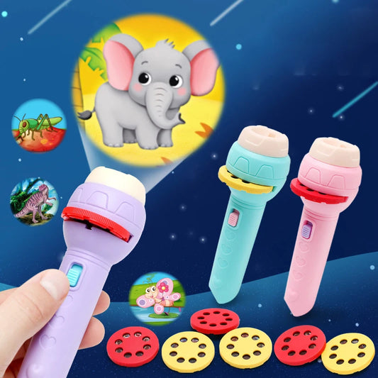 Cartoon Flashlight Projector Lamp