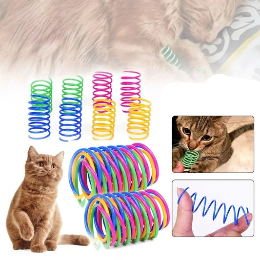 Kitten Coil Spiral Springs Cat Toys