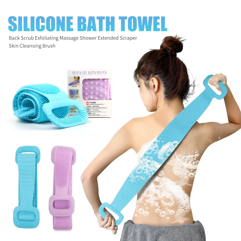 Body Sponge Silicone Brushes Bath