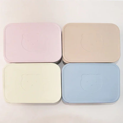 Stainless Steel Lunch Box Environmentally Friendly Food Grade Bpa Free Leakproof Children's Lunch Box Silicone Lid Lunch Box