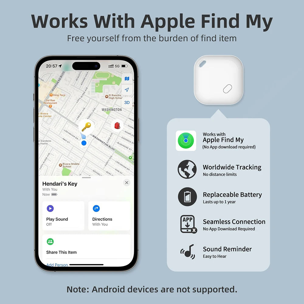 Mini Bluetooth GPS Tracker