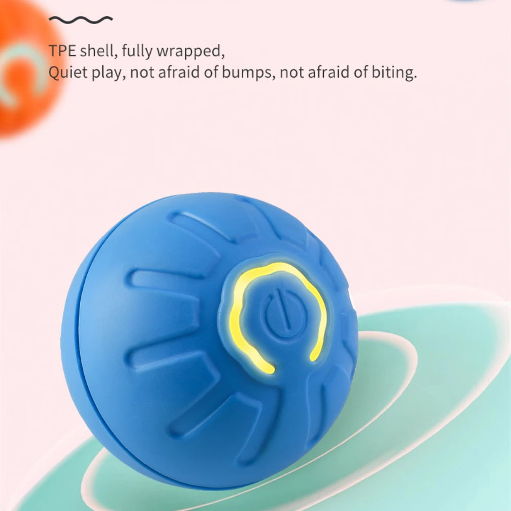 Automatic Rolling Dog Toy