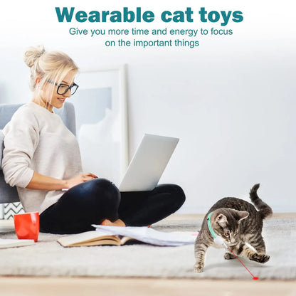 Automatic Cat Collar with LED Light