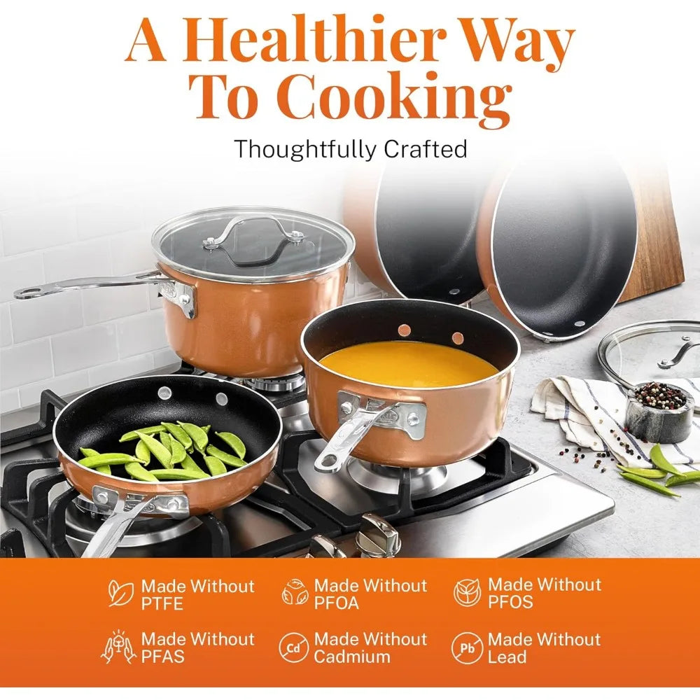 Non-Stick Kitchen Cookware Set