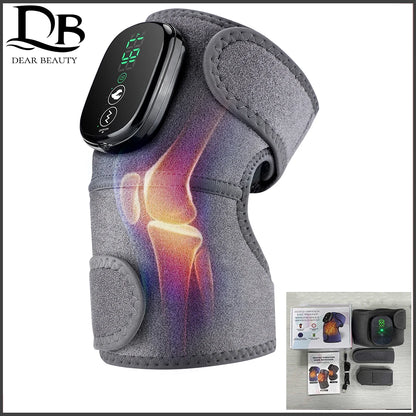 Heated Knee Shoulder Elbow Pad Heating Keep Warm Fatigue Hyperthermia Wrap Hot Compress Treating Spasm Arthritis Pain Relief
