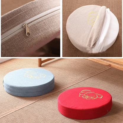 40X6CM Bay Window Pads Yoga Meditate PEP Hard Texture Meditation Cushions Backrest Pillow Japanese Tatami Mat Removable Washable
