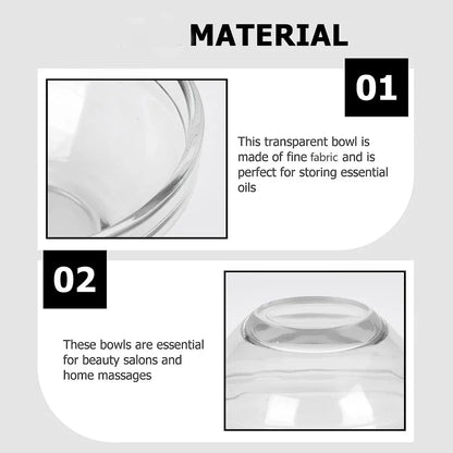 Acrylic Face Mixing Bowls                           