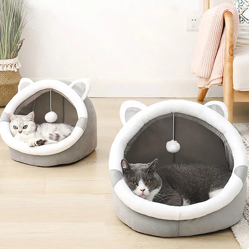 Cat Bed for Indoor Small and Large Cats