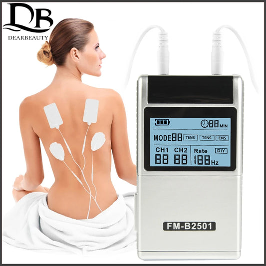 1Massage Therapy Instrument Multifunctional Device Rechargeable Household Micro Current Dual Output Meridian Physiotherapy