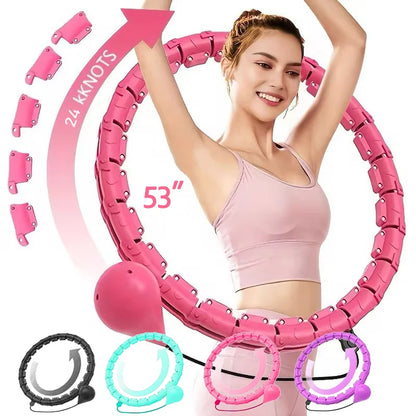 Adjustable 2-in-1 Exercise Hoop