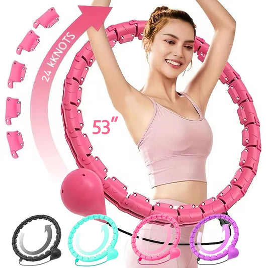 Adjustable 2-in-1 Exercise Hoop