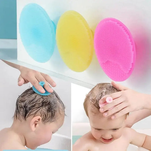 Silicone Baby Bath Shampoo Brush
