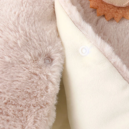 IYEAL Autumn and Winter Thickened Baby Clothes Neonatal Outwear Cloak Children's Cloak Baby Boys Girls Cloak