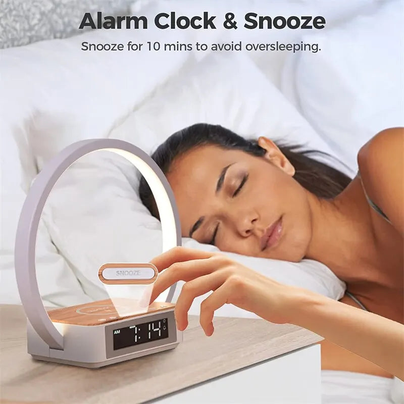 Wireless Charging Bedside Lamp
