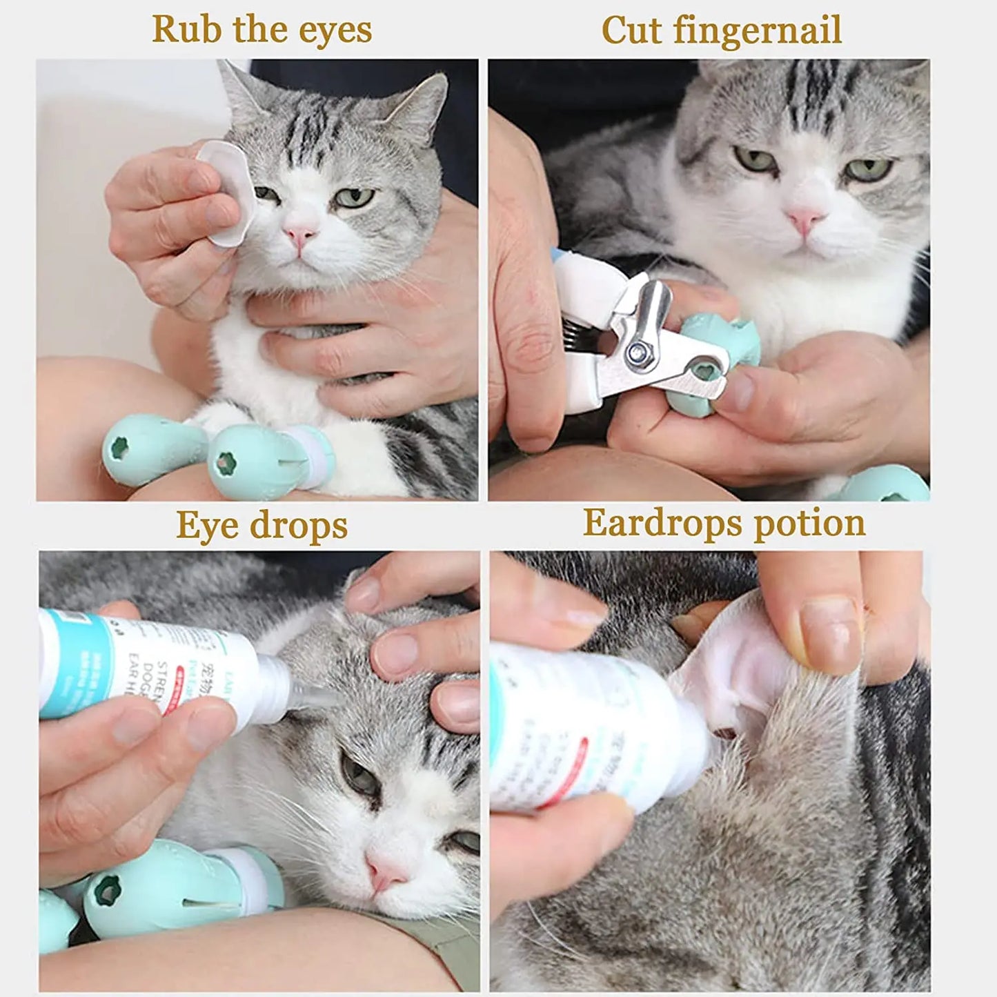 Cat Claw Protector Bath Boots