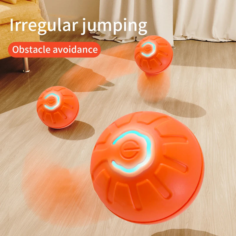 Automatic Rolling Dog Toy