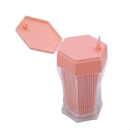 200pcs/set Soft Plastic Double-head Brushed Toothpick Oral Care 6.2 Cm Hot Sale Interdental Brush Toothbrush for Dentures