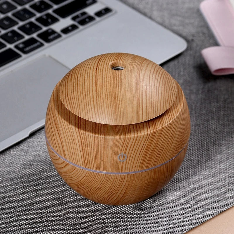 Wooden Ultrasonic Electric Air Humidifier