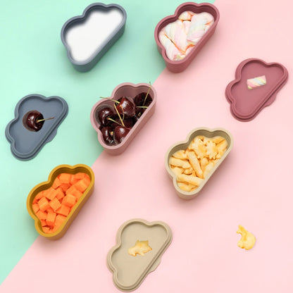 Baby Food Container Infant Fruit Breast Milk Storage Box Cartoon Shape Crisper Baby Food Container Storage Baby Snack Box