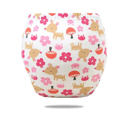 5Pcs/Lot Baby Cloth Diaper Boys Training Pants 6 Layer Waterproof Reusable Cotton Infant Shorts Underwear Girl Nappies Panties
