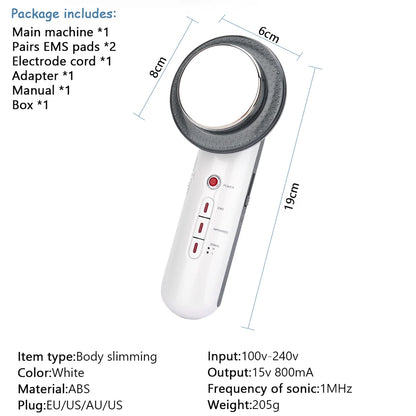Ultrasonic Body Slimming Massager