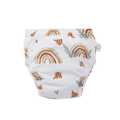 Baby Training Pants 6 Layer Reusable Washable Diaper Boys Girls Underwear Shorts Infant Potty Pocket Breathable Nappy Changing