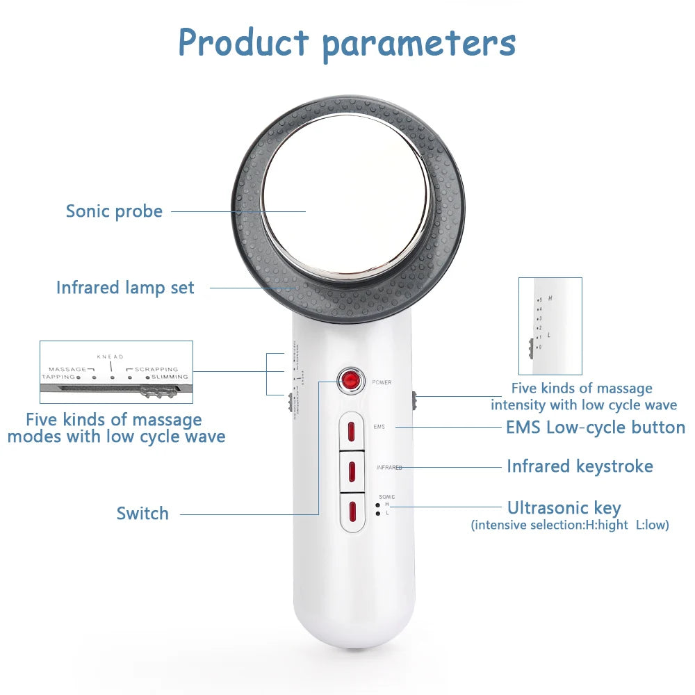 Ultrasonic Body Slimming Massager
