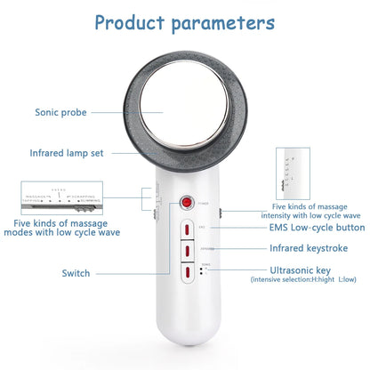 Ultrasonic Body Slimming Massager