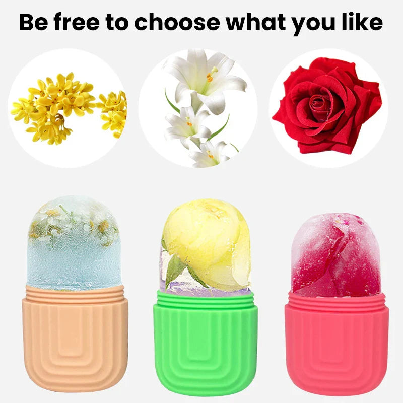 Silicone Ice Cube Face Massager