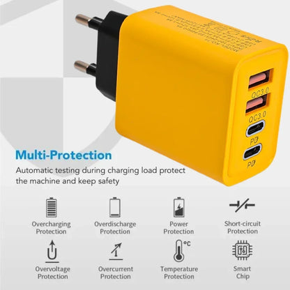 120W Fast Charging 4 Ports