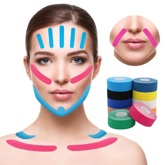 Kinesiology Face Lifting Tape