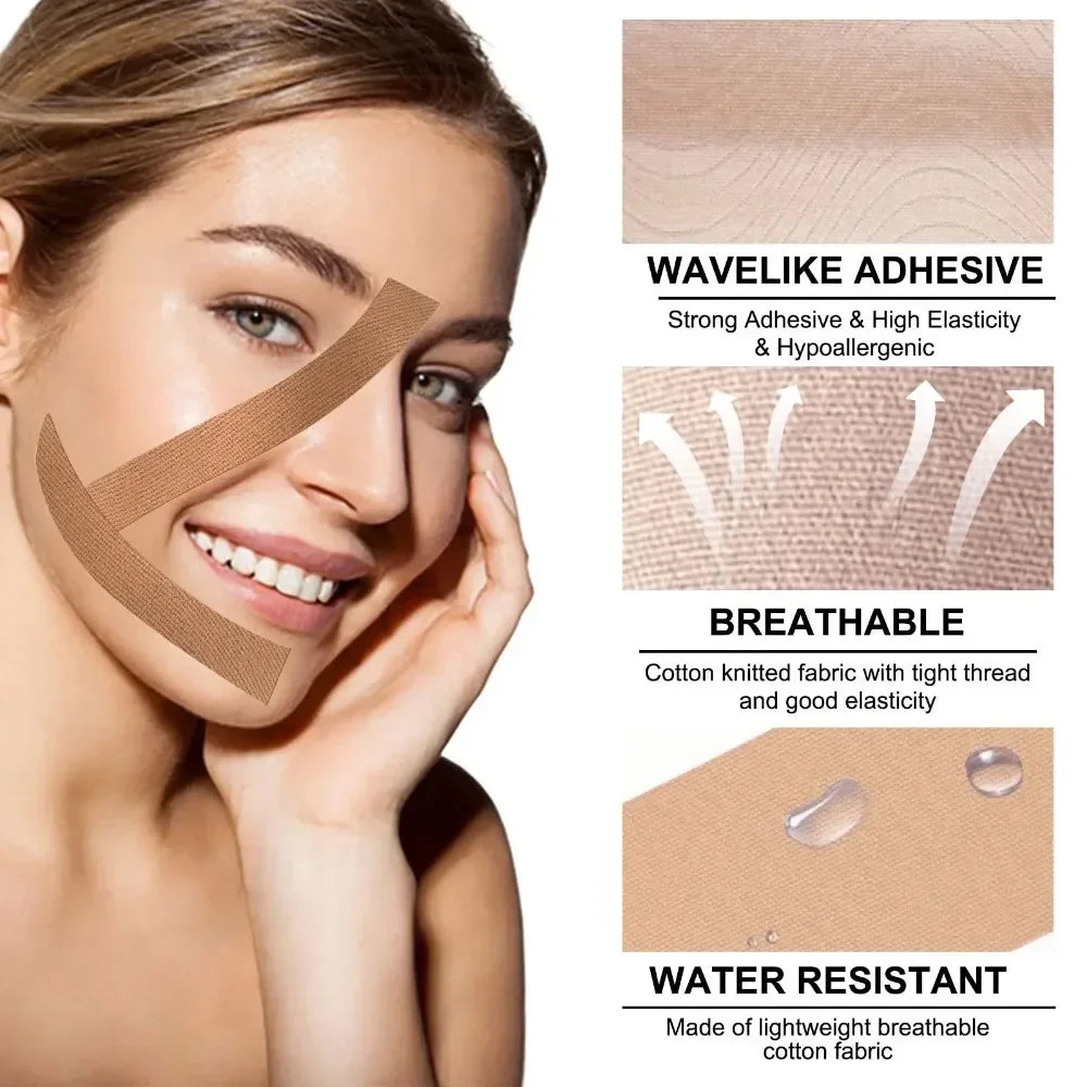 Kinesiology Face Lifting Tape