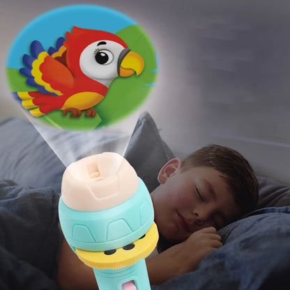 Cartoon Flashlight Projector Lamp