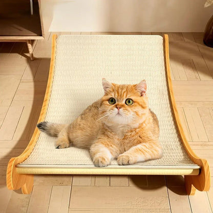 Cat Scratching Board Wooden Post