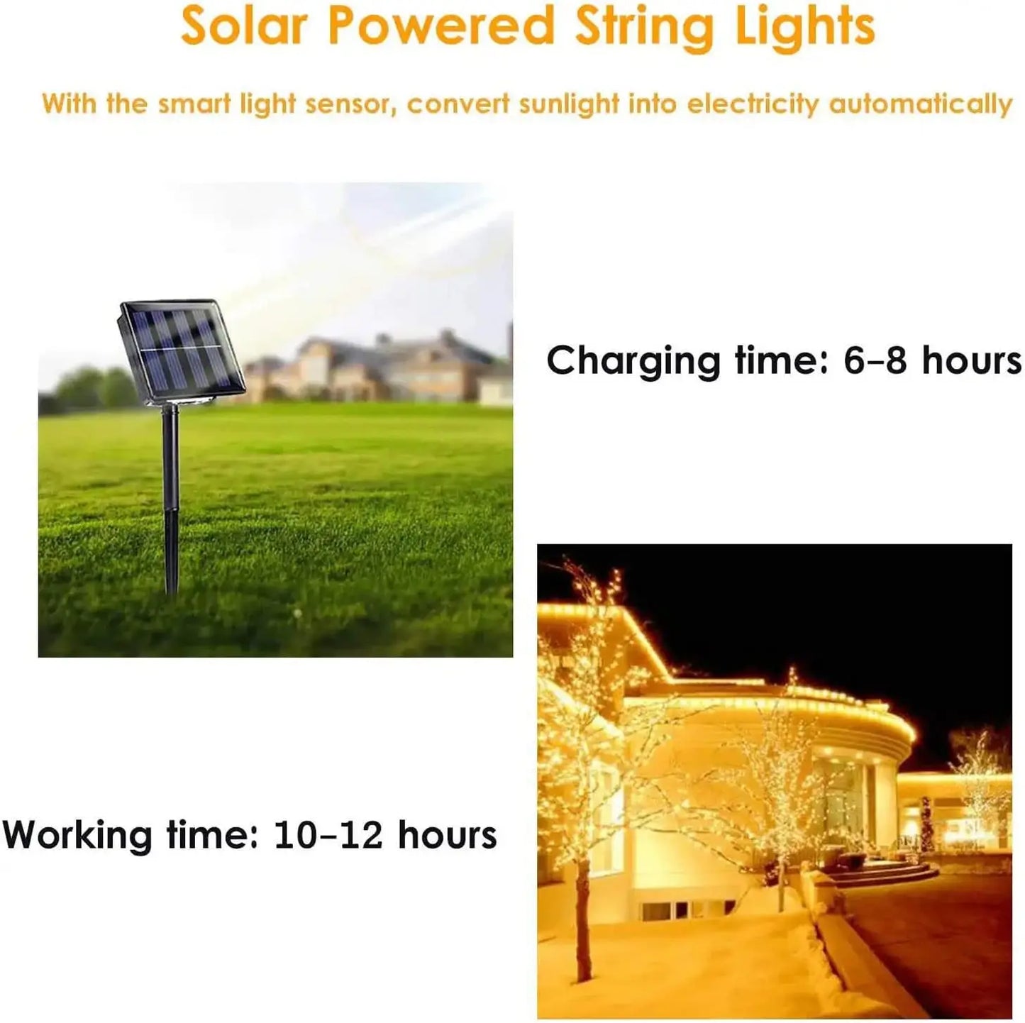 Solar Fairy String Lights