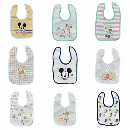 Baby Girl Boy Feeding Bibs Waterproof Apron Cartoon Towel Kids Toddler Dinner baberos Bandanas Burp Cloths
