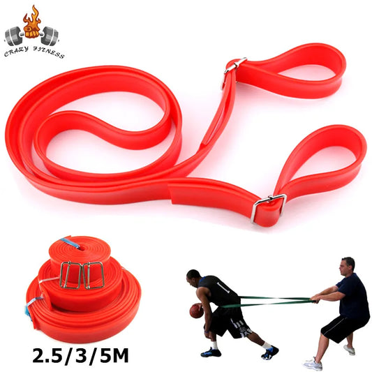 2.5/3/5m Athletic Resistance Band Strength Training Rope Belt Gym Equipment For Leg And Back Stretches And Physical Exercise TPE