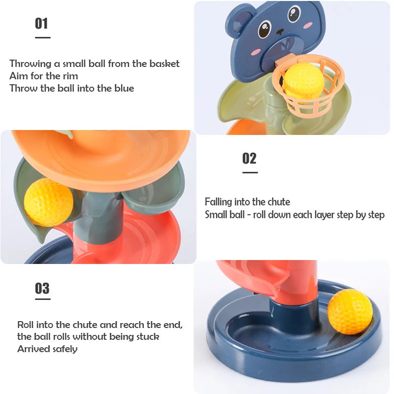 Track Rolling Ball Educational Toy