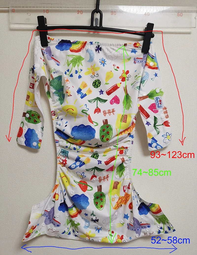 2023 Adult Cloth Diaper Washable Reusable Adult Nappy Waterproof For Special Need Male Female