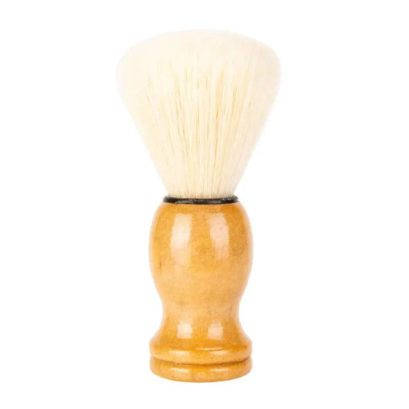 2PCS Shaving Brush Soft Bristle Brush Lather Soap Soft And Comfortable With No Shedding Aseptic Moustache Brush