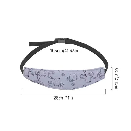 Baby Car Seat Head Support Strap