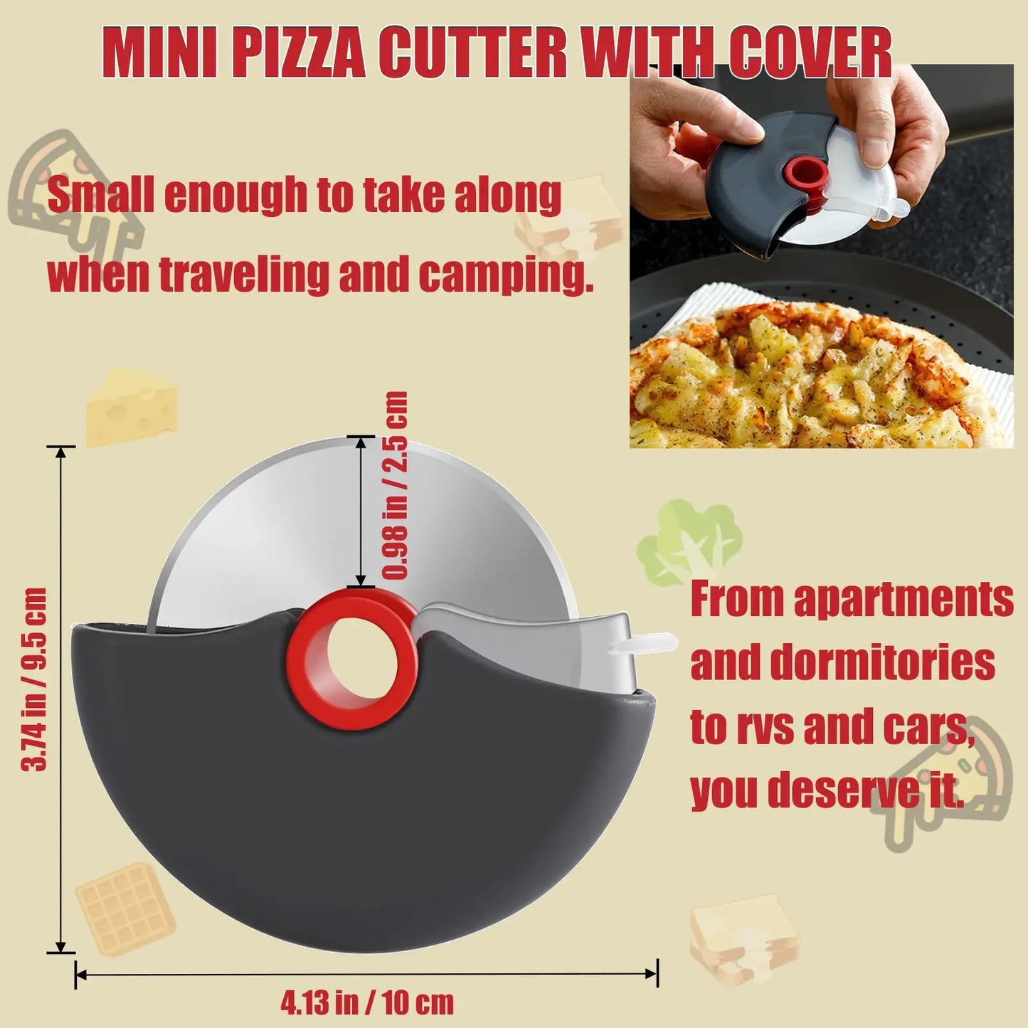Stainless Steel Roller Cutter Tool