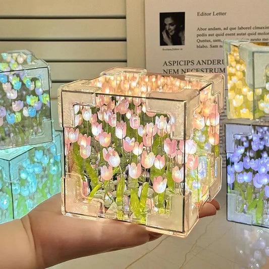 Handmade Tulip Night Lamp