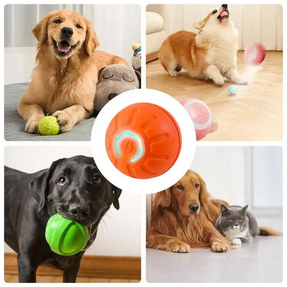 Automatic Rolling Dog Toy
