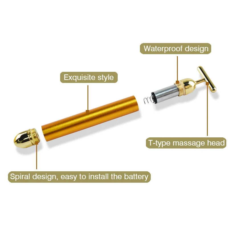 Gold Facial Slimming Massager