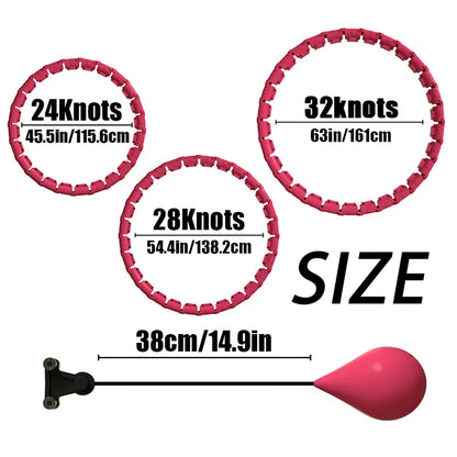 Adjustable 2-in-1 Exercise Hoop