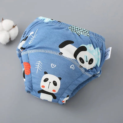 Baby Training Pants Newborn Reusable Cotton Infant Shorts Underwear Cloth Baby Diaper Nappies Breathable Training Panties