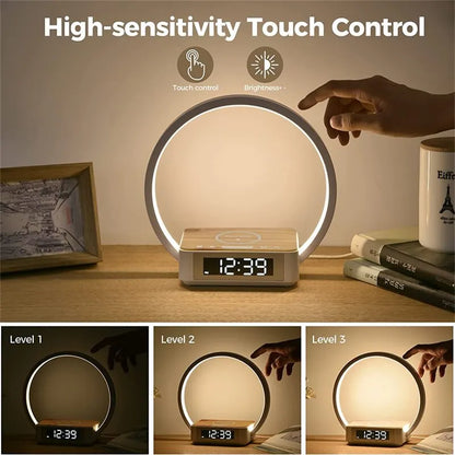 Wireless Charging Bedside Lamp